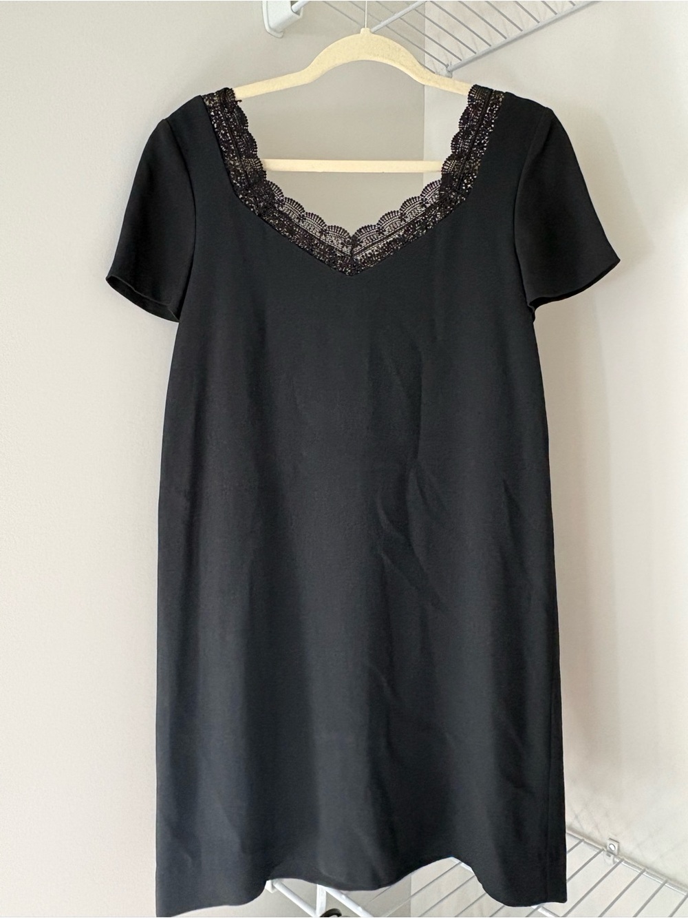 Sezane Louisa Dress Noir. - Size 36
